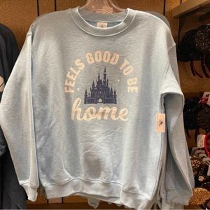 DISNEY FEELS GOOD TO BE HOME SWEATSHIRT
